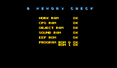 Memory Test Screen
